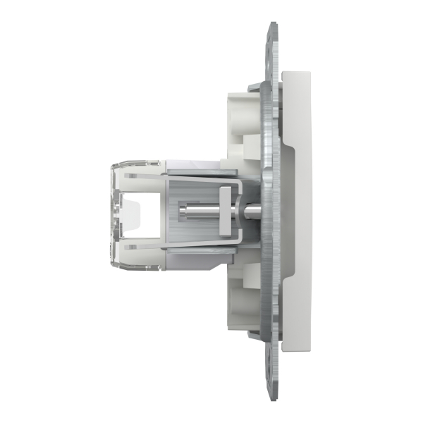 Schneider Asfora - Netzwerkdose - ISDN-​Dose CAT5e 2xRJ45